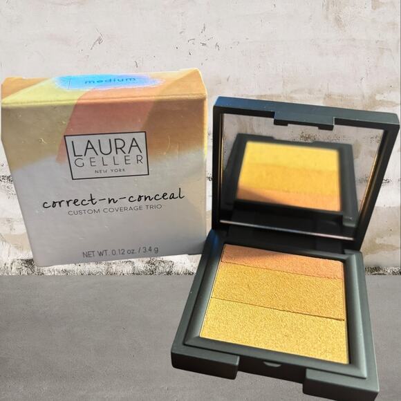 Laura Geller Other - Laura Geller Correct-N-Conceal Custom Coverage Trio in Medium NIB